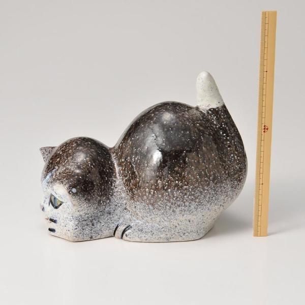 ヴィンテージオブジェ 猫「しっぽぴん！」 19cm 1960年代 Gunnar