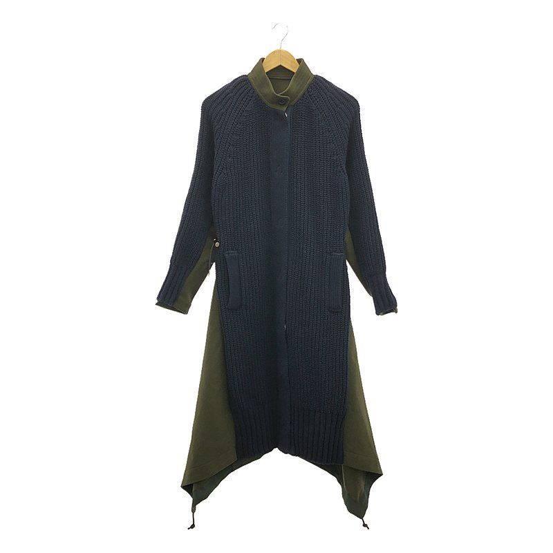 sacai(サカイ) ウールメルトンドッキングコート sacai / サカイ sacai(サカイ) ウールメルトンドッキングコート sacai / サカイ