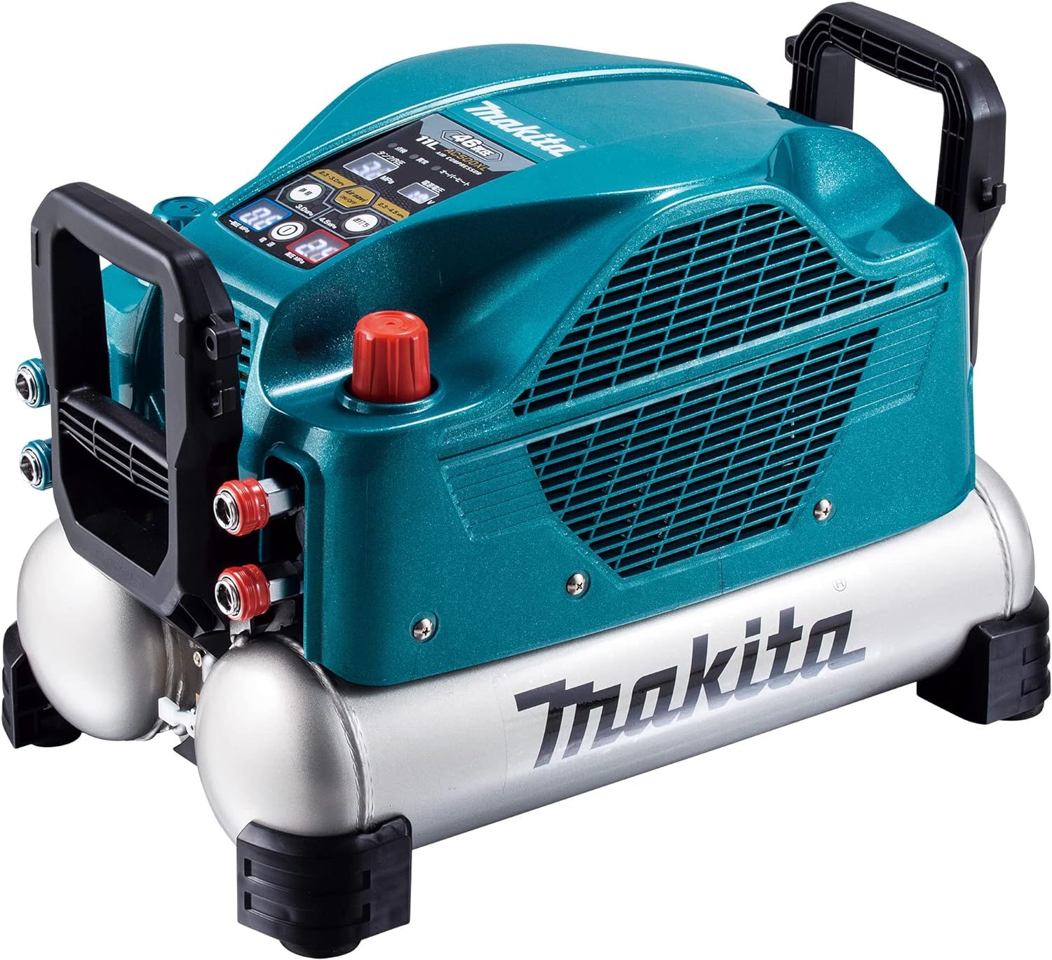 中古品】【0922】☆makita(マキタ) 常圧/高圧エアコンプレッサ 青 