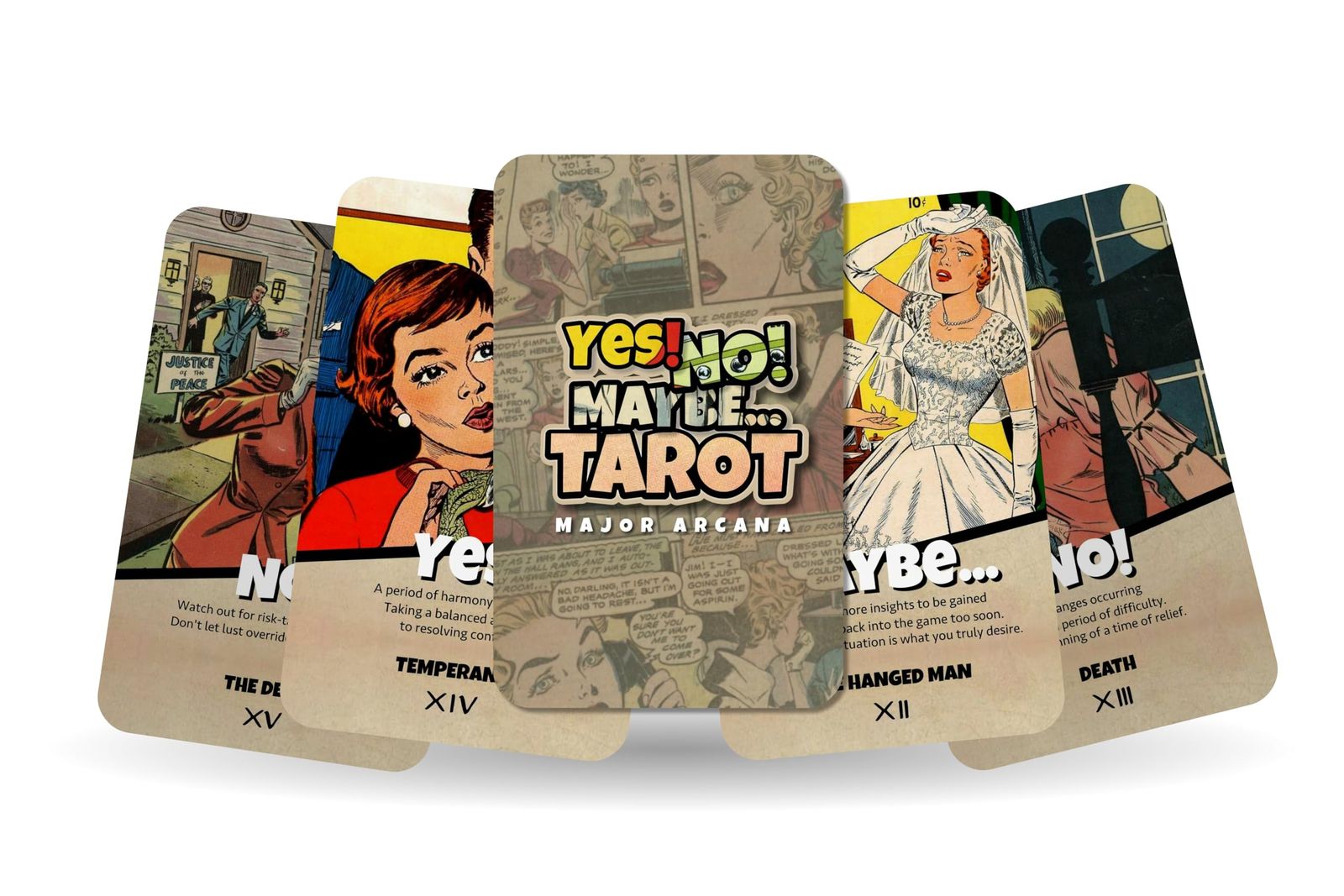 Yes No Maybe Tarot - Major Arcana