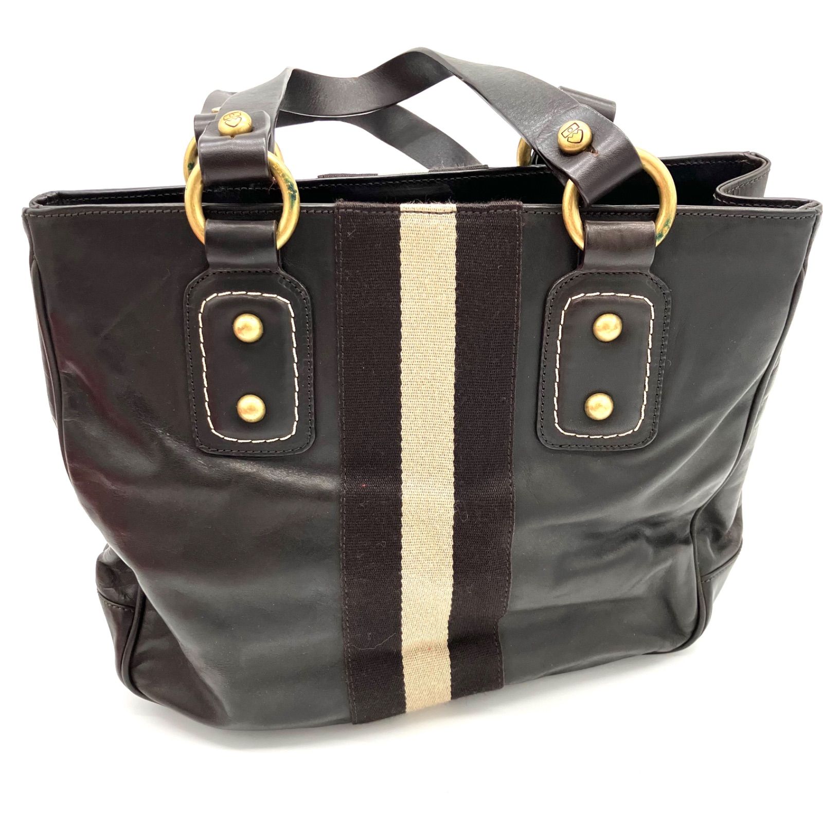 鑑定済み】正規品 バリー BALLY トレインスポッティング トート