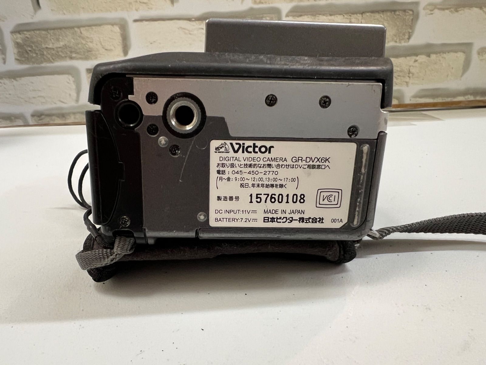 O5-99】◇ Victor / ビクター デジタルビデオカメラ GR-DVX6K ジャンク