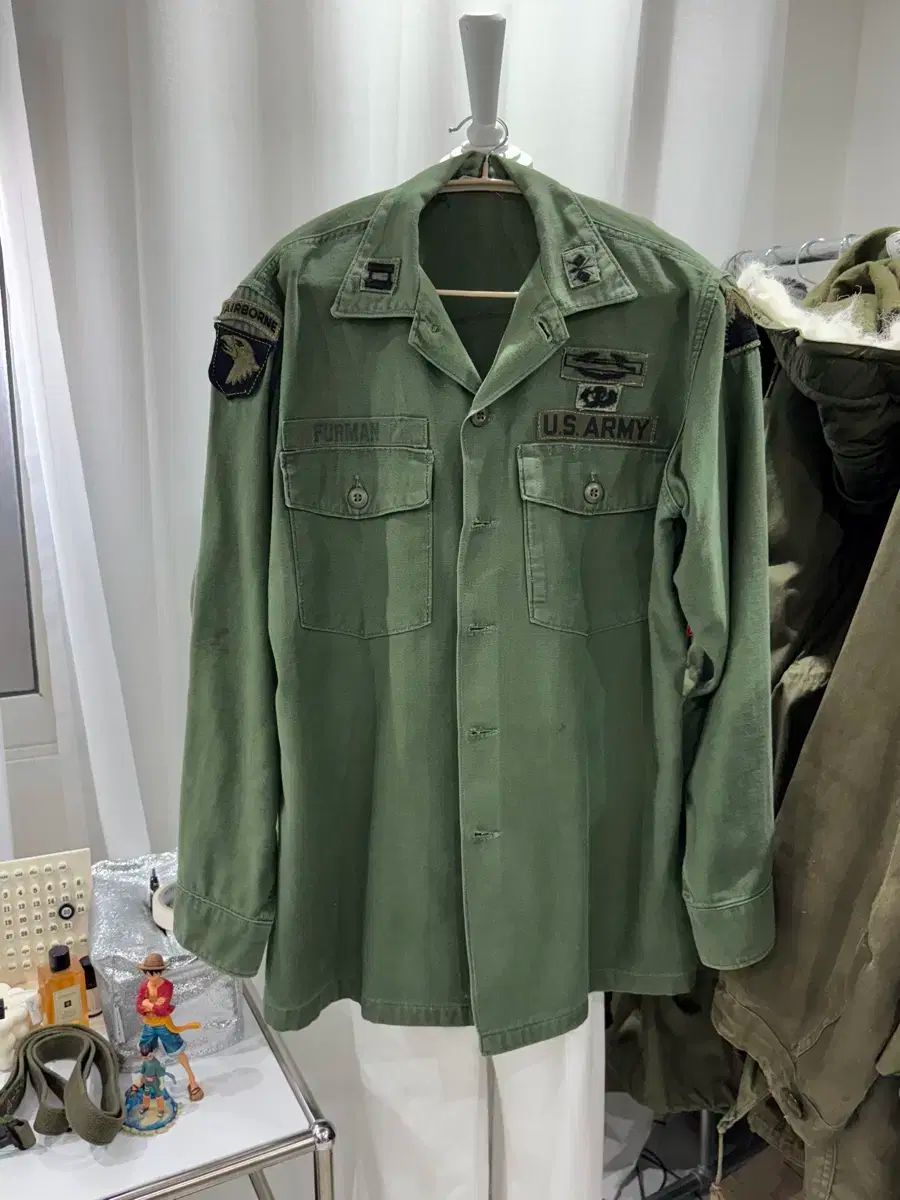 60s 米軍 3 世帯 og ー 107 シャツ 16 5