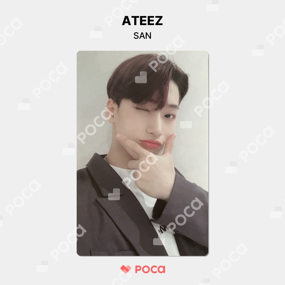 ATEEZ SAN PHOTOCARD サン　トレカ R 🍋 on X: 