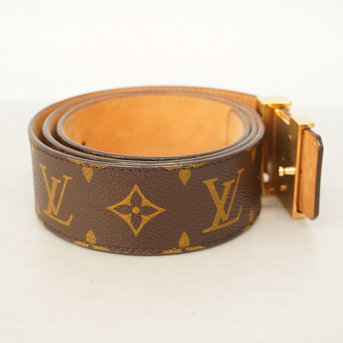ルイヴィトン　サンチュール　ベルト モノグラム×オレンジ　サンプル品 楽天市場】【新品】ルイヴィトン LOUIS VUITTON ベルト サン