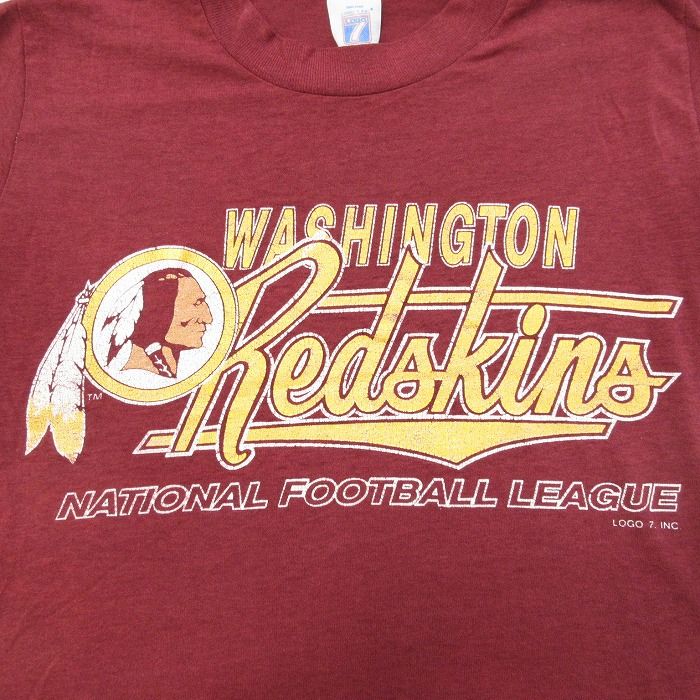 S/古着 半袖 ビンテージ Tシャツ メンズ 80s NFL ワシントン