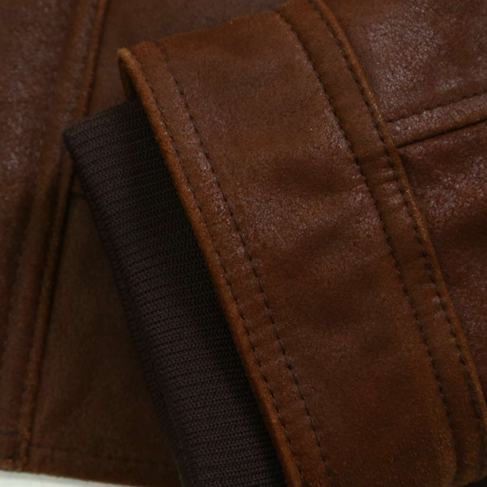 ⭐︎URBAN RESEARCH アーバンリサーチ山羊本革 リブ ブルゾン 40⭐︎ ⭐︎URBAN RESEARCH アーバンリサーチ山羊本革 リブ ブルゾン 40