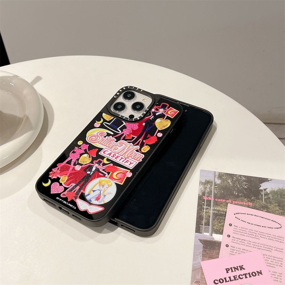 ケースティファイ CASETiFY 美少女戦士 セーラームーン ケース iphone ケース 可愛い スマホケース 耐衝撃 衝擊吸收 多機種対応  iphone12 iphone13 iphone14 iphone15 iphone16 - メルカリ