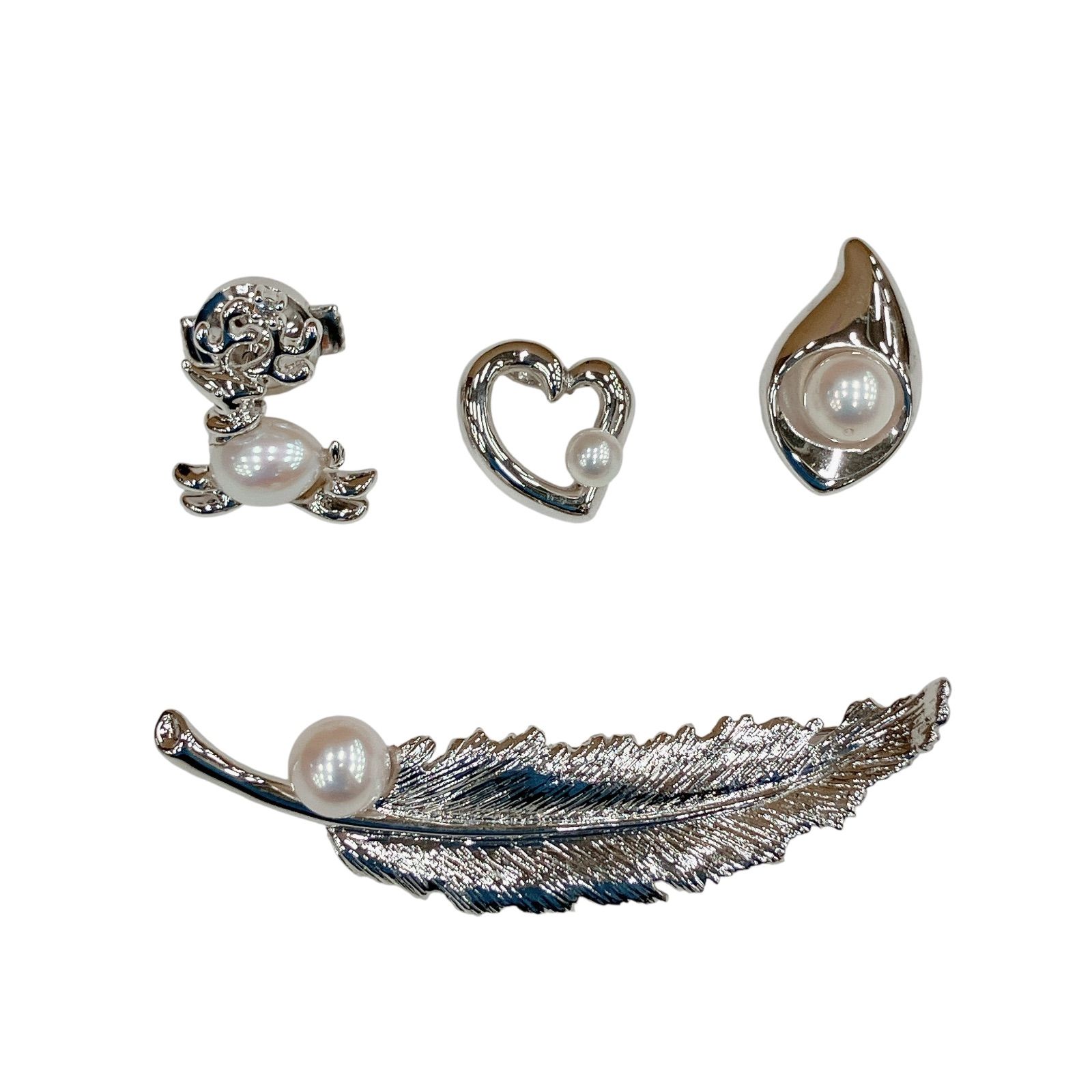 RE164 田崎真珠 TASAKI アクセサリー まとめ売り シルバー