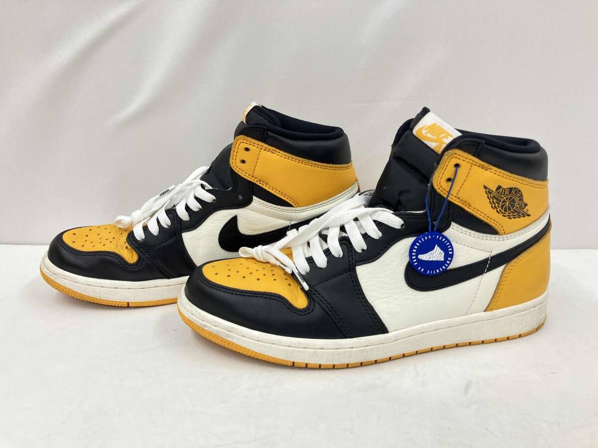 【美品】ナイキエアジョーダン1レトロハイ OGタクシー555088-711 美品】ナイキエアジョーダン1レトロハイ OGタクシー555088-711