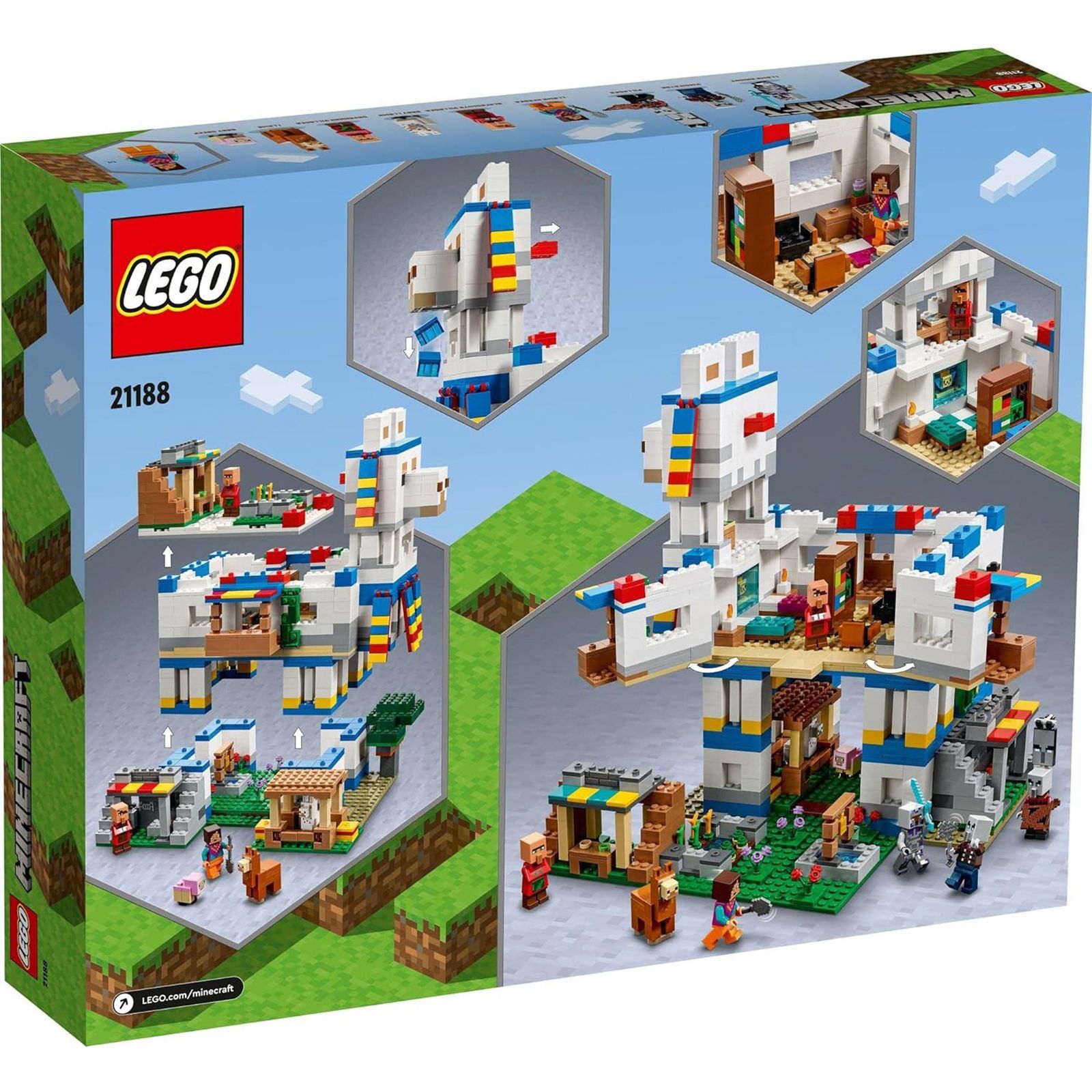 新品未開封】LEGO レゴ 21188 マインクラフト ラマの村 【BRICKS MART 