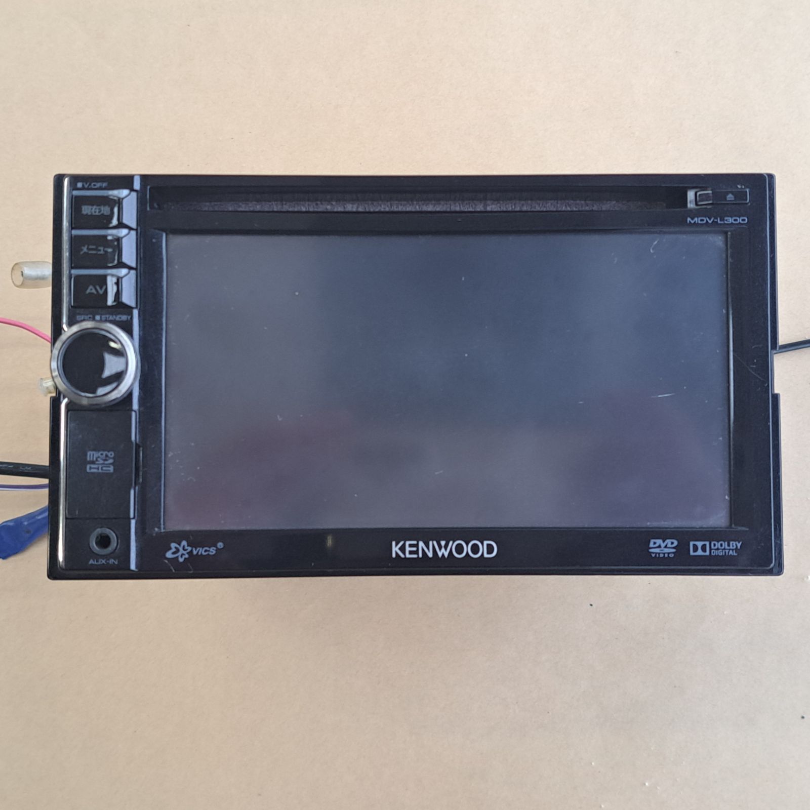 ジャンク品】KENWOOD(ケンウッド)製 彩早ナビ MDV-L300 - メルカリ