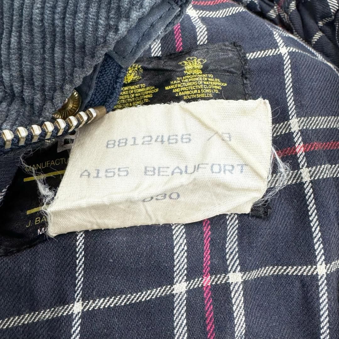 80年代 イングランド製 Barbour バブアー BEAUFORT ビューフォート