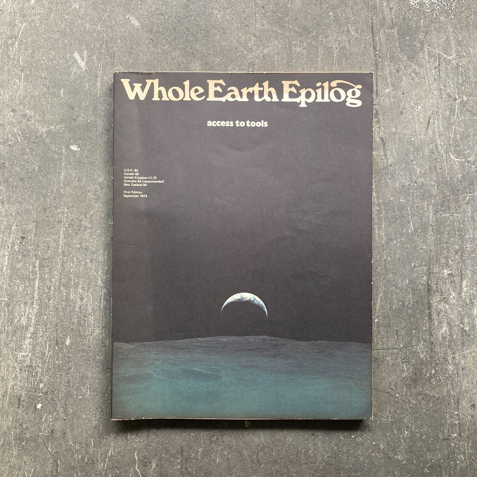 Whole Earth Epilog ホールアースエピローグ / Whole Earth Catalog 1974年（１５） - メルカリ