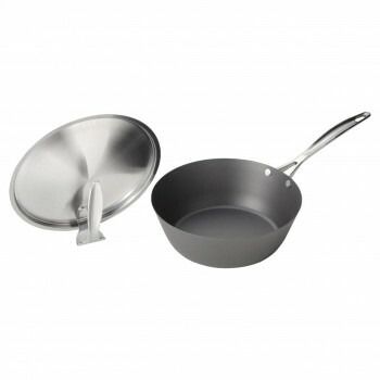 涅 涅 くろつち IH対応窒化鉄いため鍋24cm MB-2581 3540-287