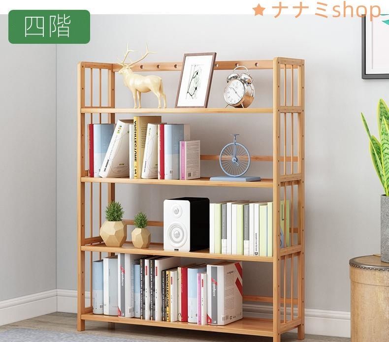 シンプルな本棚フロアラック子供用学生寝室本棚多層学習テーブル収納ラック寮の工芸品