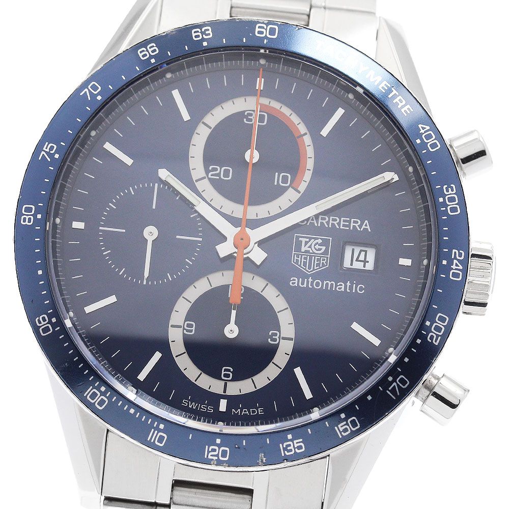タグホイヤー TAG HEUER CV2015 カレラ クロノグラフ 自動巻き メンズ_885396