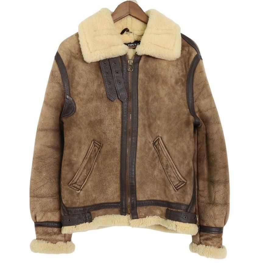 j*h様 SCHOTT TYPE B-3 リアルムートン　フライトジャケット SCHOTT ショット リアル ムートン B-3 フライトジャケット 36
