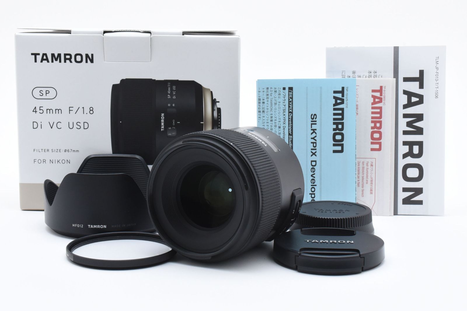 美品】TAMRON SP 45mm F1.8 Di VC USD（ニコンFマウント用・フルサイズ