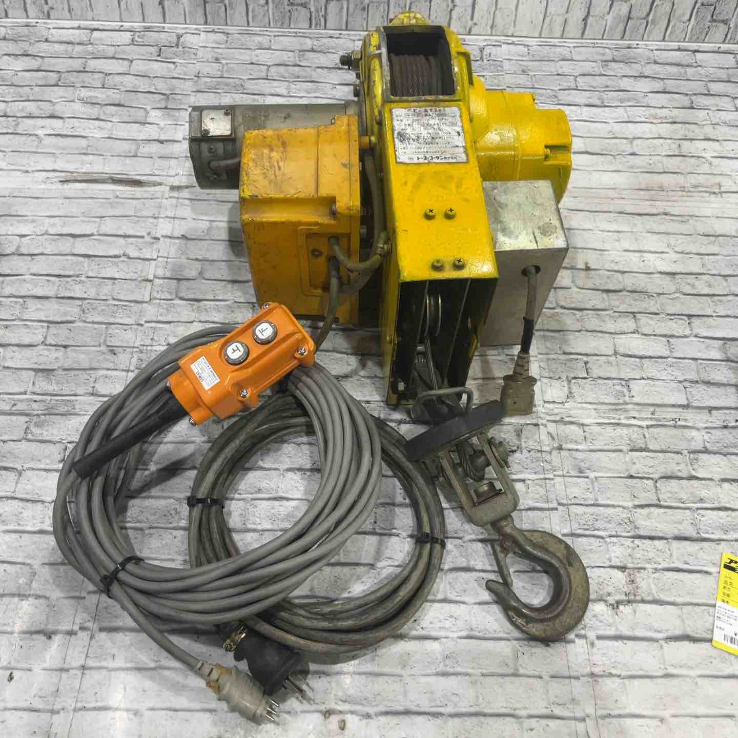 トーヨーコーケン TKK 電動ウインチ ワイヤー ベビーホイスト BH-700 川口店