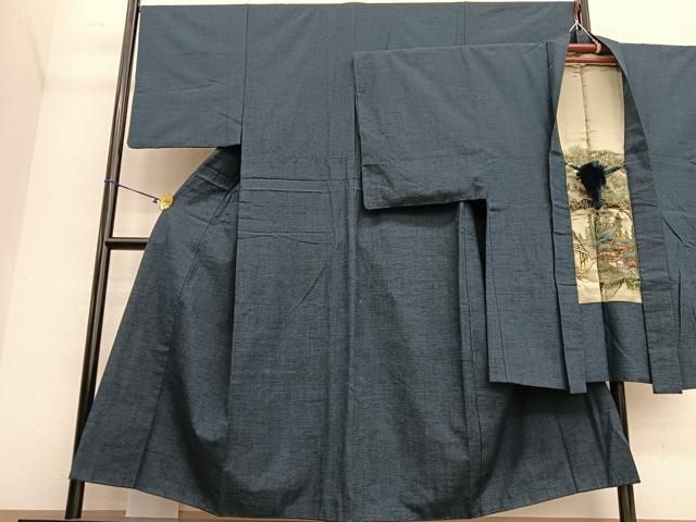 平和屋着物○男性 紬 アンサンブル 霞文 正絹 逸品 BAAT6651hv - メルカリ