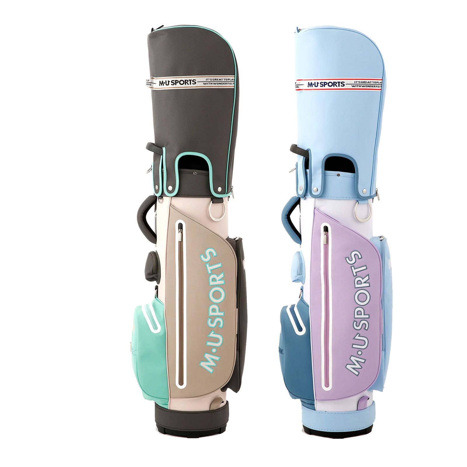 公式)ワールドゴルフ ゴルフ レディース キャディ バッグ エムユー