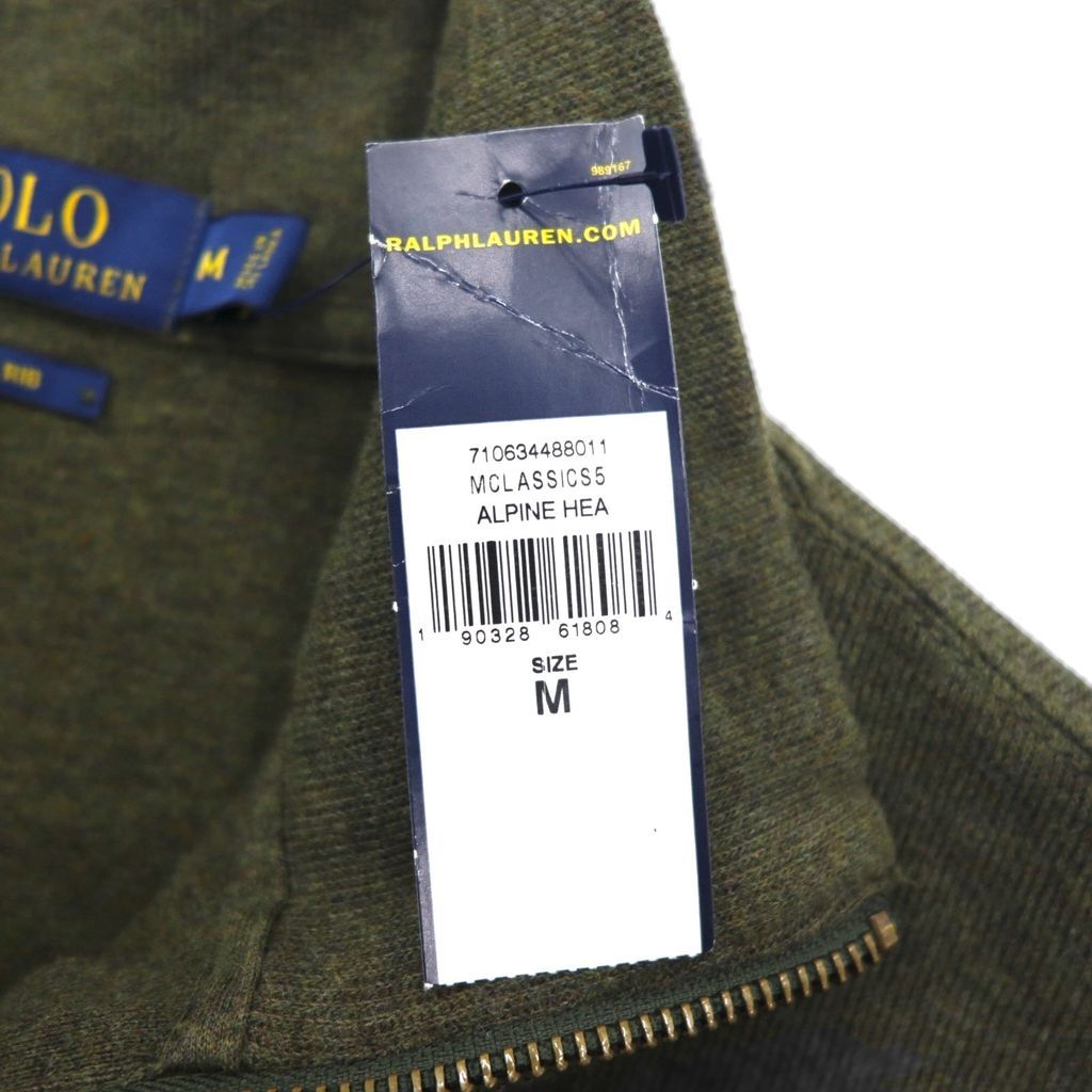 POLO RALPH LAUREN ハーフジップ スウェット ESTATE RIB