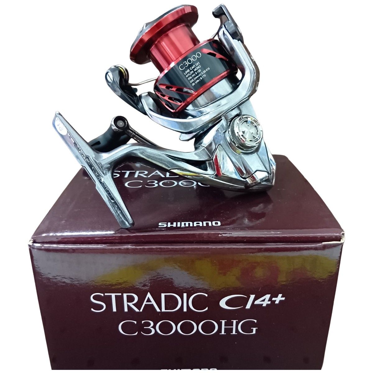 SHIMANO シマノ 03493 スピニングリール 16ストラディックCI4 C3000HG キズ有 程度B
