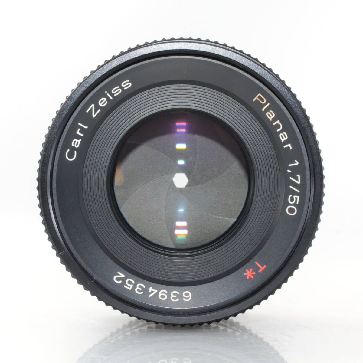 レンズ(単焦点) 0168 Carl Zeiss Planar T* 50mm F1.7 AEJ CONTAX