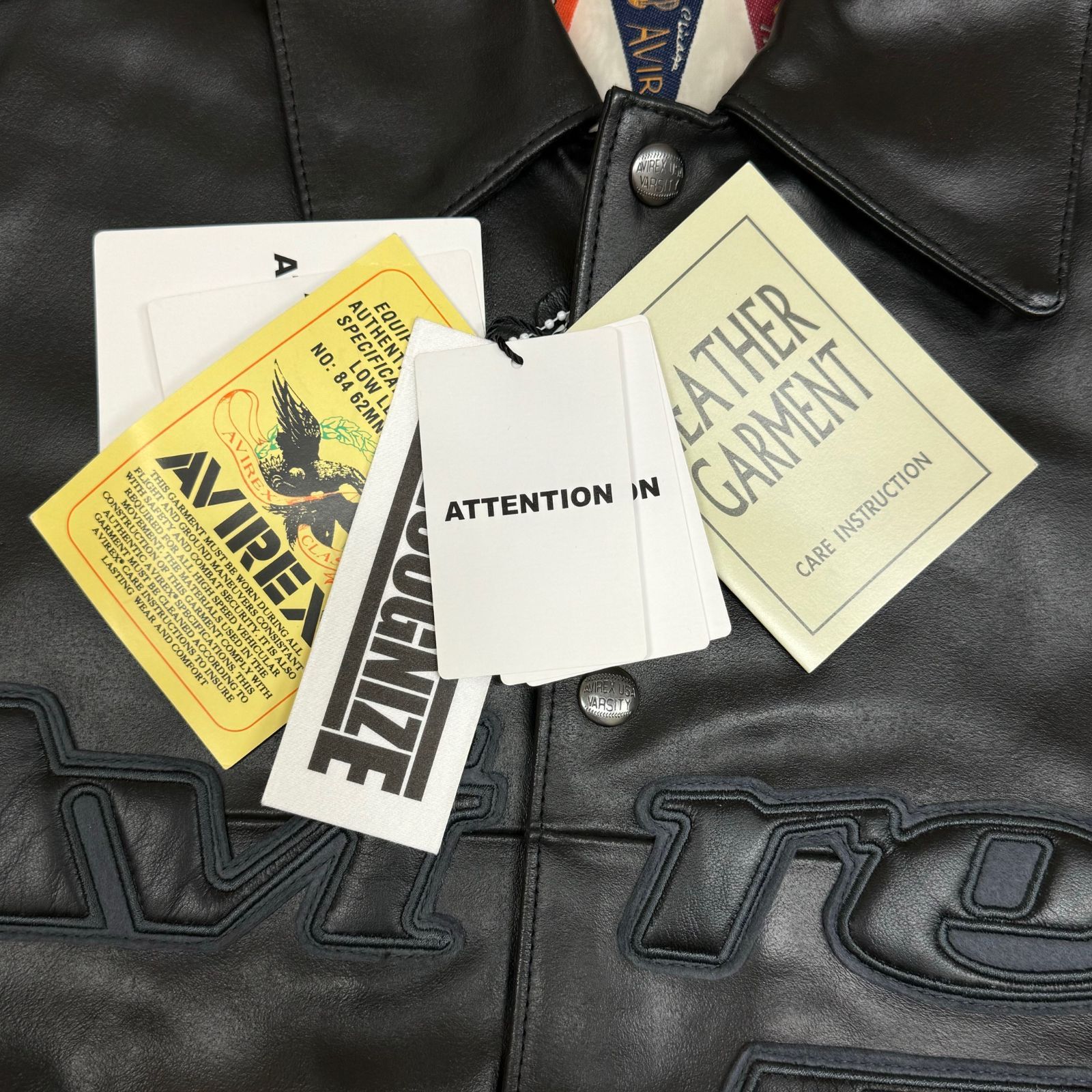 定価132000円 AVIREX RECOGNIZE / コラボジャケット 定価132000円 AVIREX RECOGNIZE / コラボジャケット AVIREX