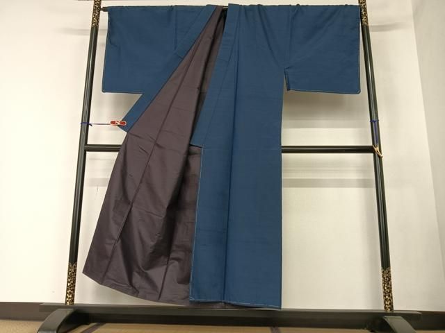 平和屋着物○男性 H・L（アッシュエル） HENRI-LUC CHAPUIS 小紋