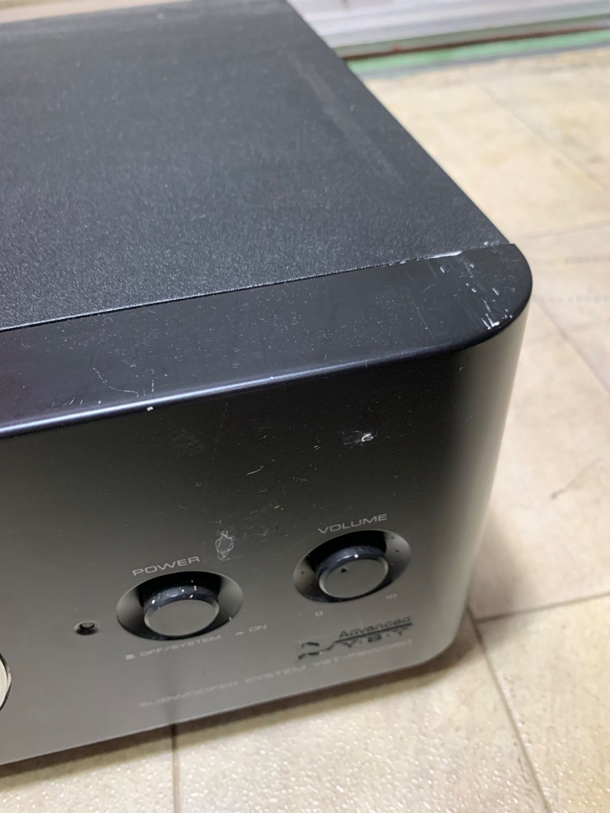 YAMAHA YST-FSW050 ブラック サブウーファーシステム