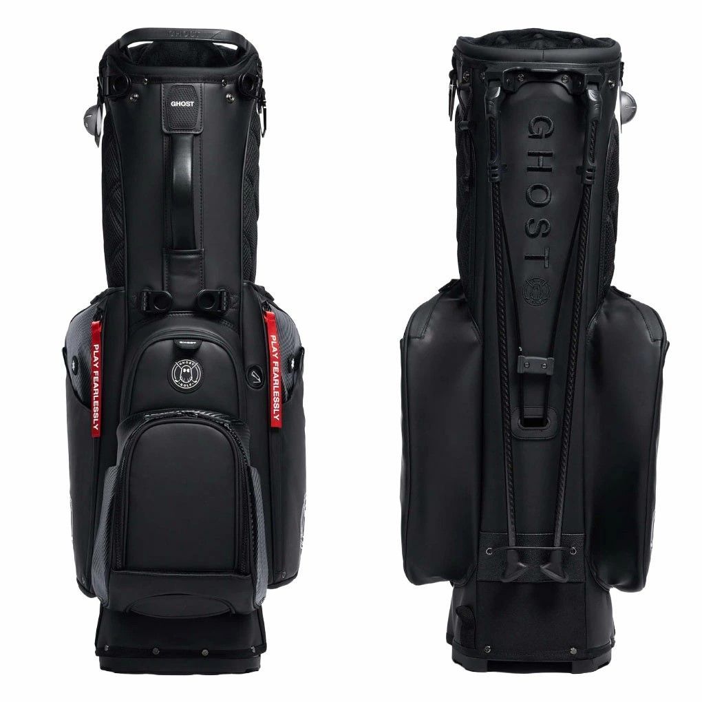 美品GHOST GOLF キャディバッグ 7分割 11インチ ゴースト GHOST GOLF キャディバッグ ANYDAY 7分割 11インチ スタンド