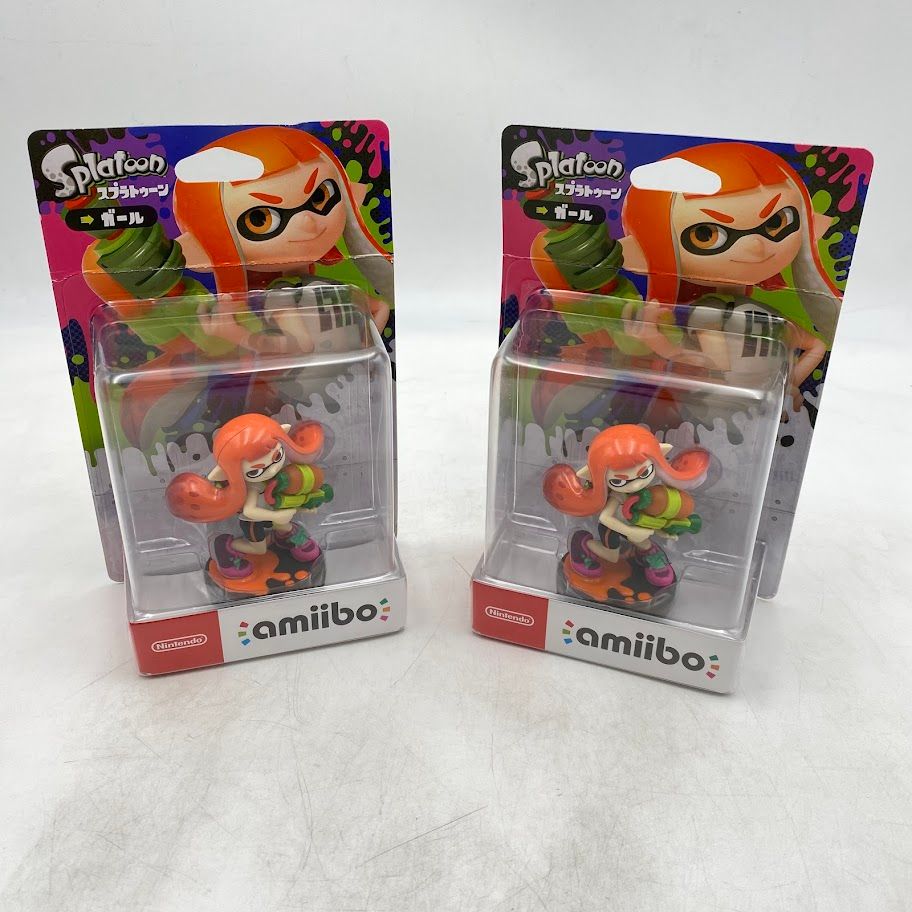 新品・未開封品】【2個】amiibo ガール(スプラトゥーンシリーズ) 対象年齢6歳以上 - メルカリ