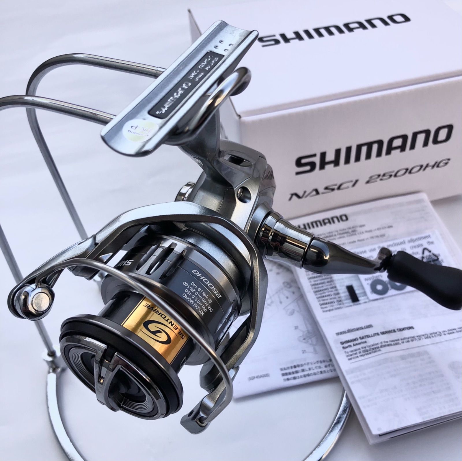 Shimano Nasci 2500 Spinning Fishing Reel