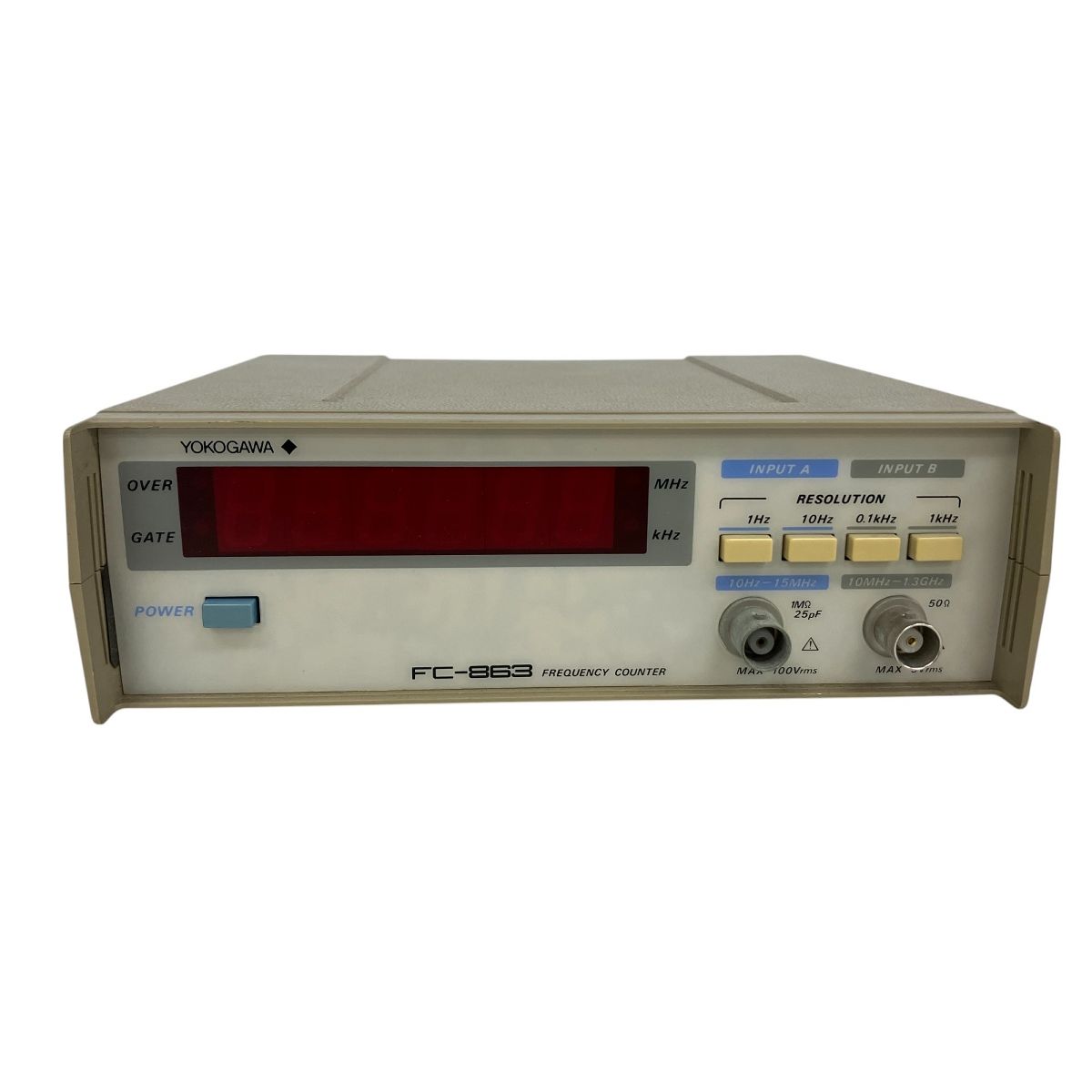 Yokogawa FC863 周波数カウンター YOKOGAWA FC-863 FREQUENCY COUNTER 周波数カウンター ジャンク