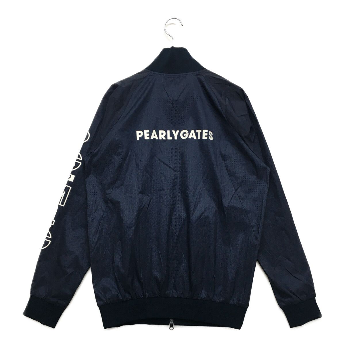未使用　PEARLY GATES ウインドブレーカー 中古 メンズ パーリーゲイツ PEARLY GATES ウィンドブレーカー 5(L) 紺