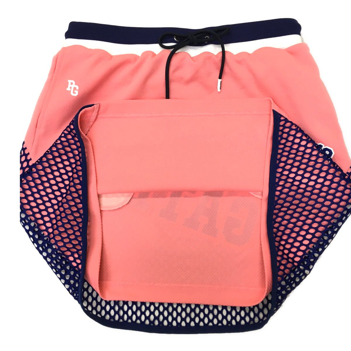 レディース パーリーゲイツ PEARLY GATES スカート 2(L) ピンク×青