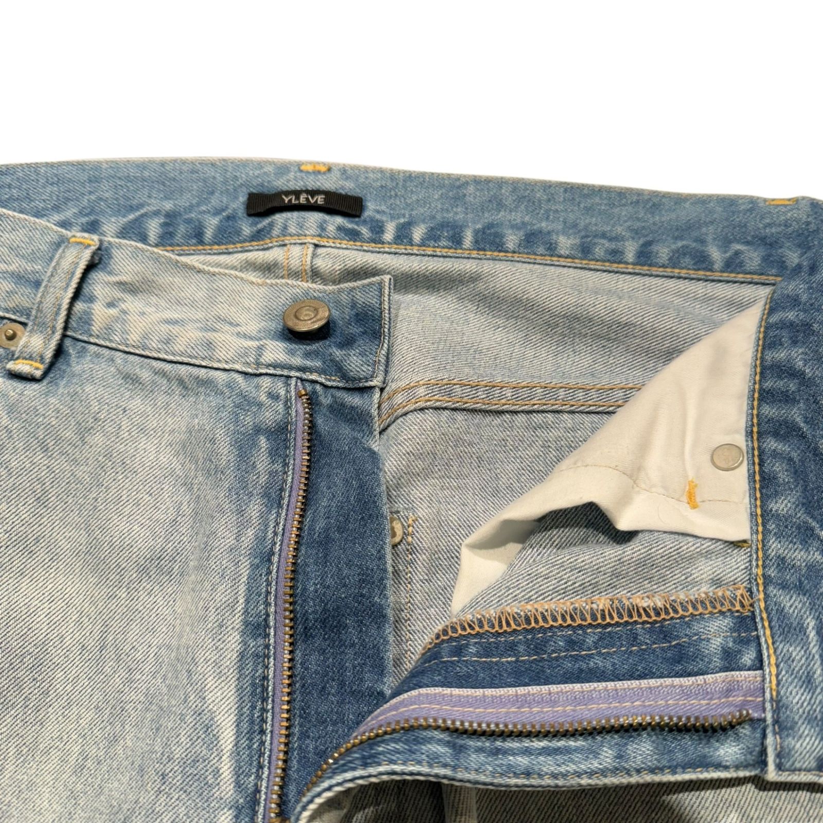YLEVE (イレーヴ) ① 170-2240545 22SS 13.5oz DENIM BAGGY FADE
