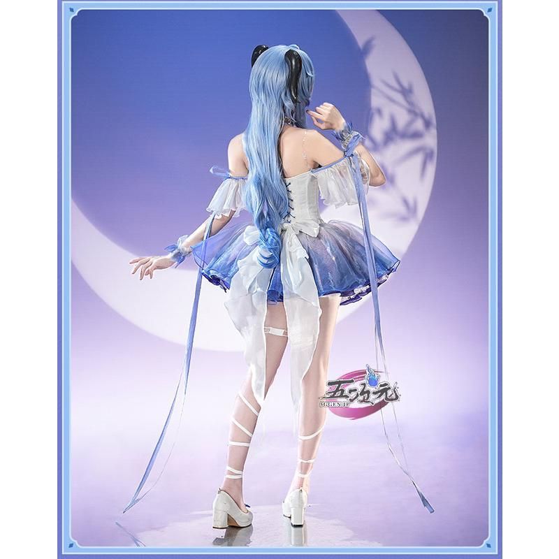 高品質 三分妄想 原神 コスプレ 甘雨 月華夢境 同人衣装 衣装