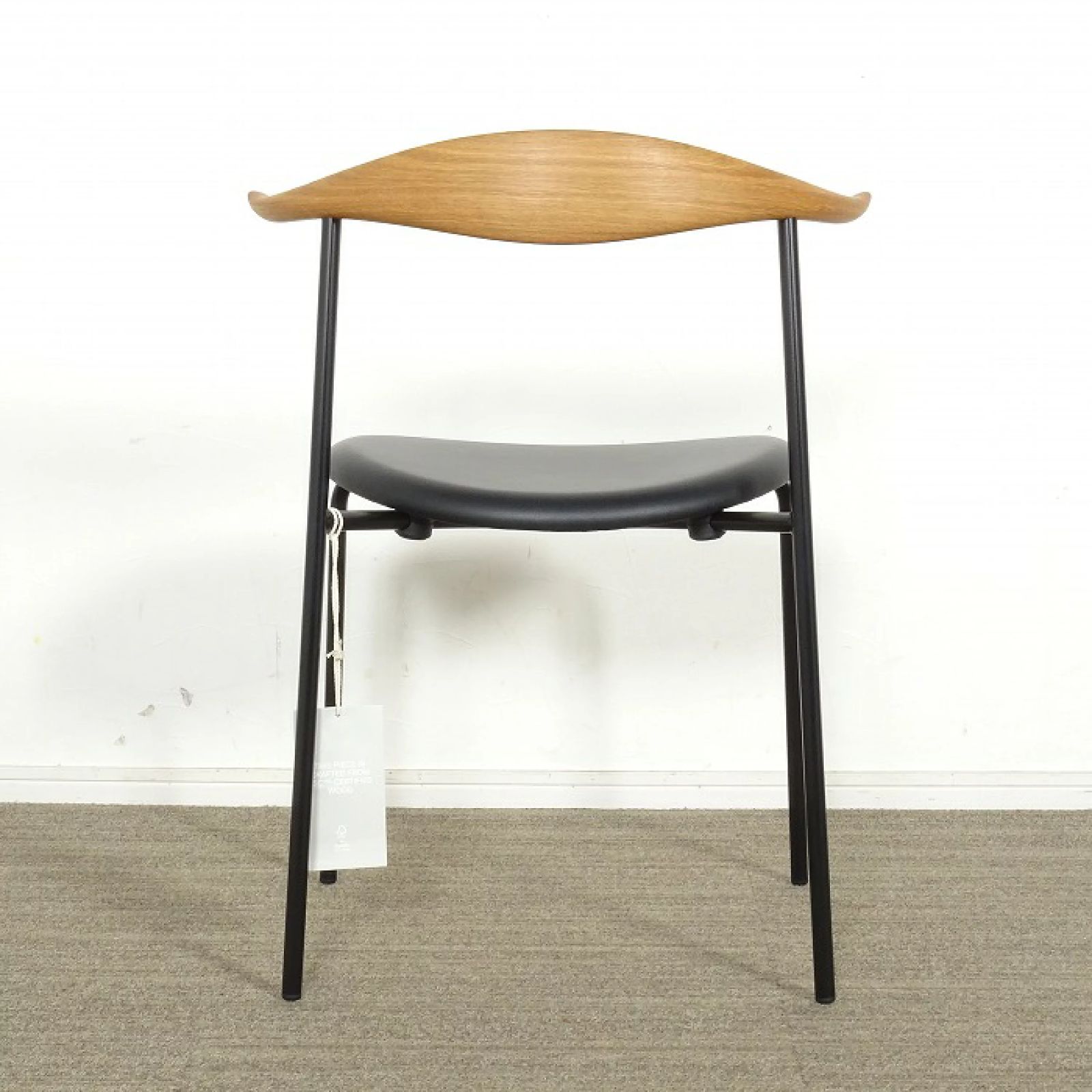 ◾︎SELUNO◾︎ Carl Hansen - Son カールハンセン＆サン CH88P チェア オーク材 黒本革 13万 v775 MARWIL-DEMENAGEMENTS_CH