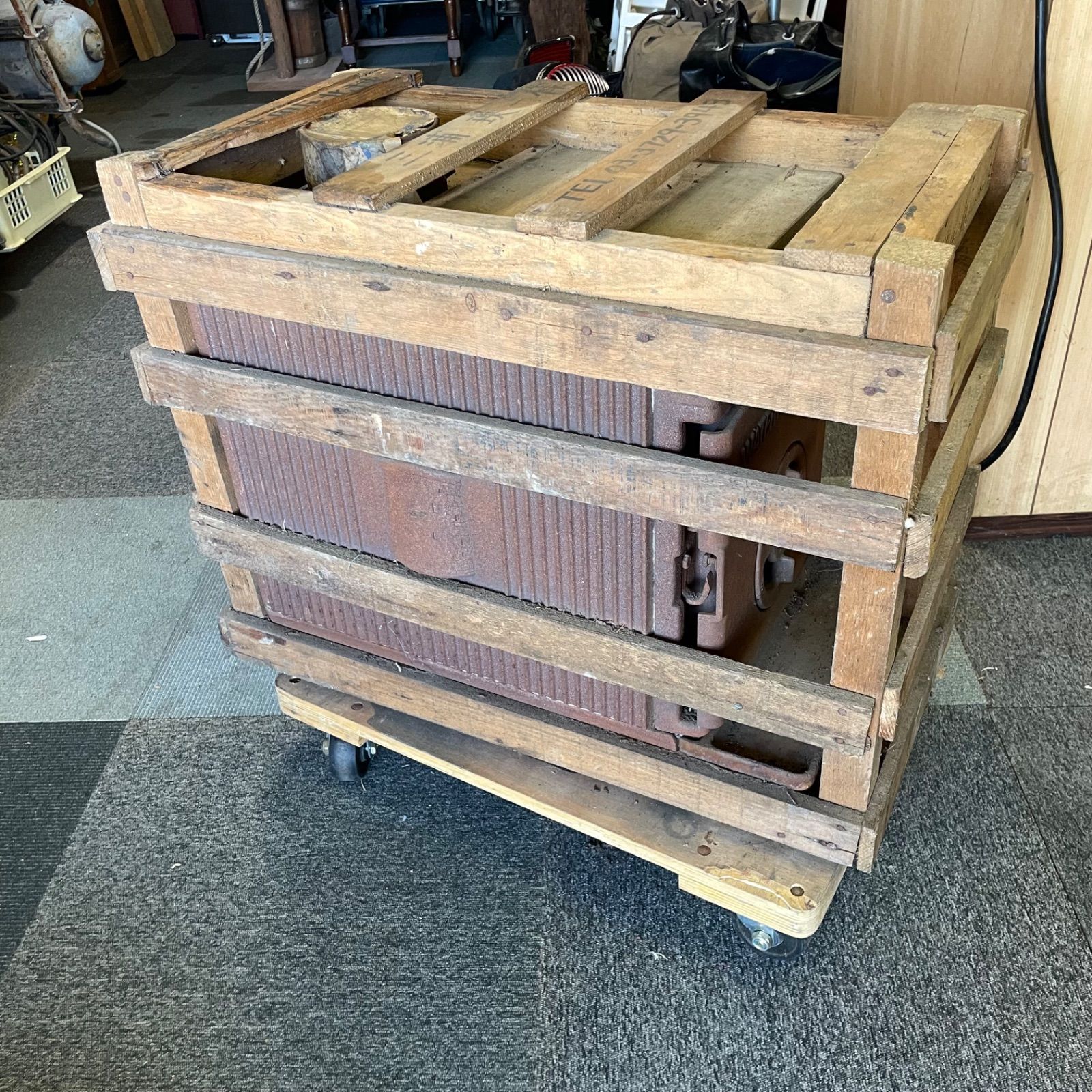 ♭ 引取歓迎山梨 WATERFORD 100 ストーブ 薪ストーブ 鋳物 希少品