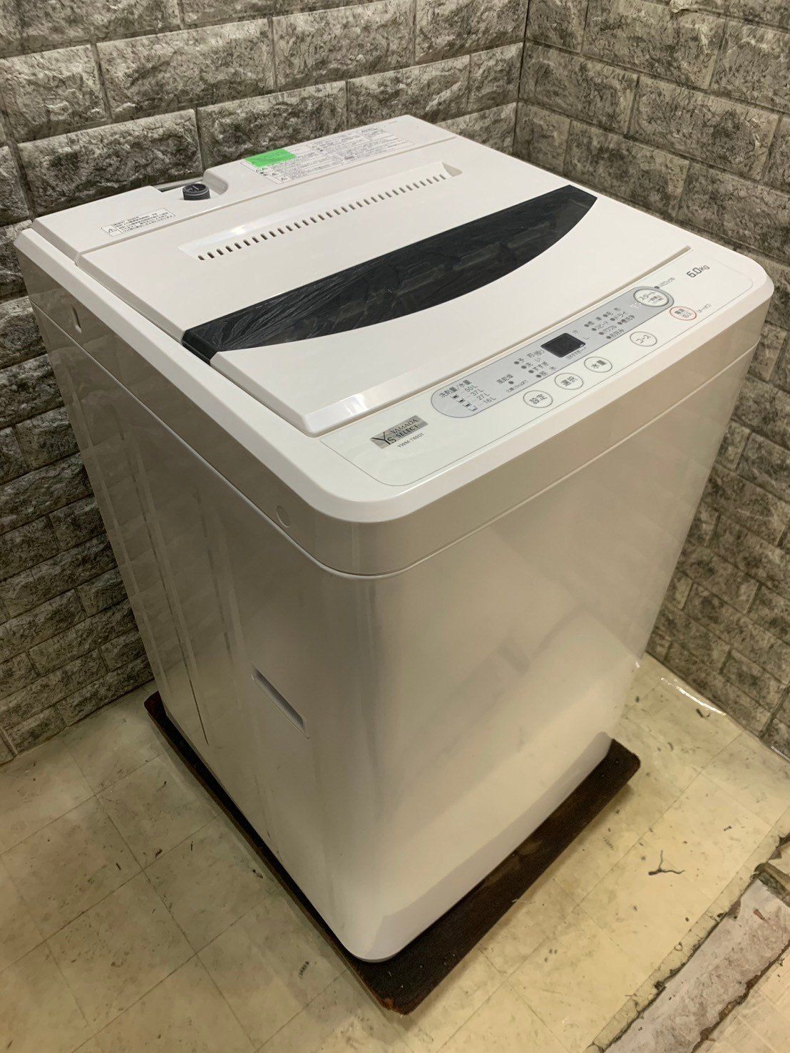 洗濯機　6㎏　ヤマダ　YWM-T60G1　リユース品 楽天市場】ヤマダセレクト 洗濯機 6.0kg YWM-T60G1 2017年製 縦