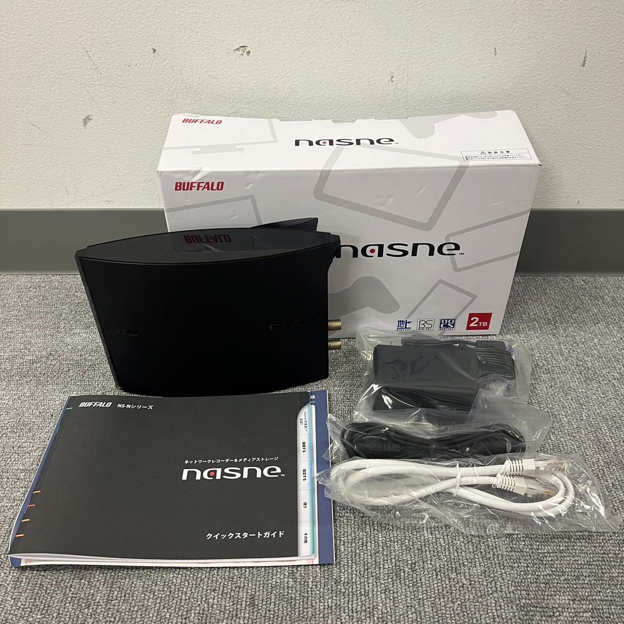 CH V653-CH2-1058 BUFFALO バッファロー nasne ナスネ NS-N100 ネットワークレコーダー＆メディアストレージ き PS4|5