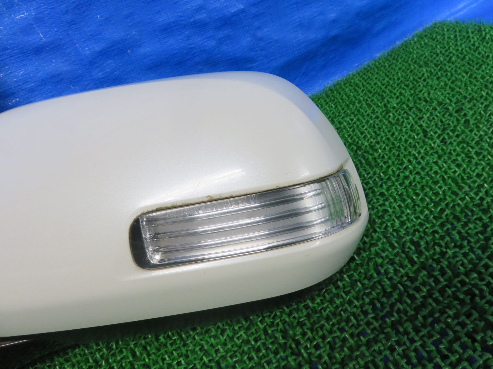 SFC2357 作動OK アルファード ヴェルファイア ANH20W ANH25W GGH20W GGH25W 純正ドアミラー サイドミラー 助手席 左側 070ホワイトパール FFCRYSTALESIA_COM