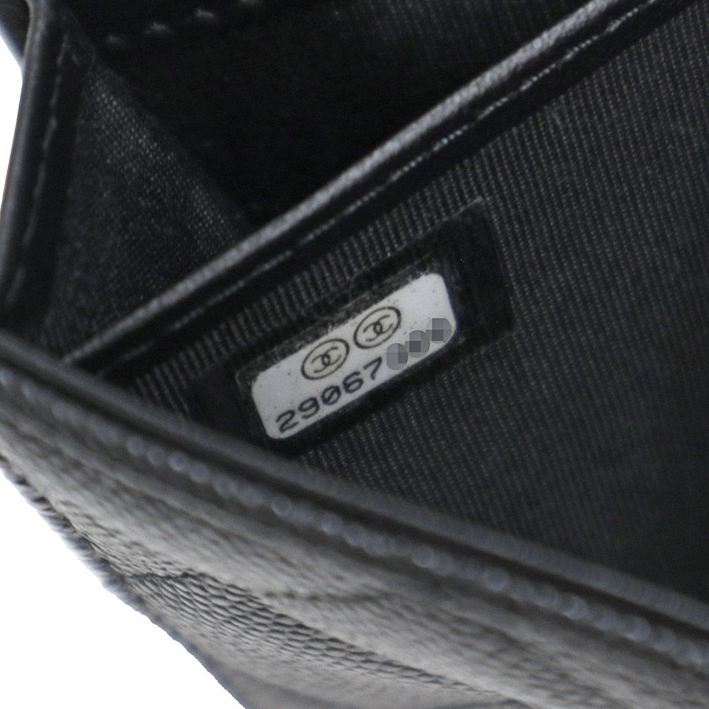 シャネル CHANEL CCフィリグリー マトラッセ ココマーク 二つ折り長  