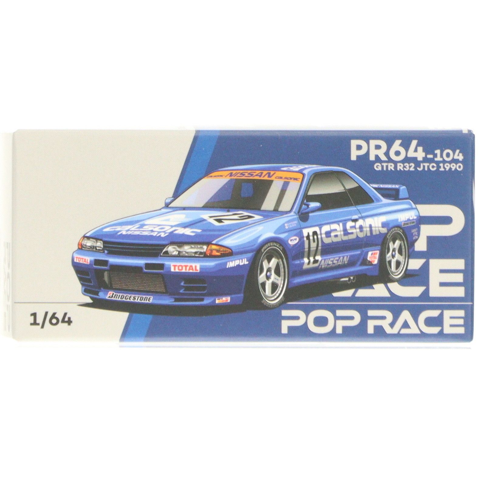 1/64 NISSAN SKYLINE(ニッサン スカイライン) GT-R R32 JTC 1990