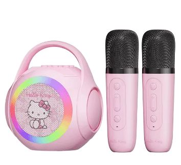 Bluetooth5.4 ワイヤレス カラオケセット カラオケマシン クロミちゃん