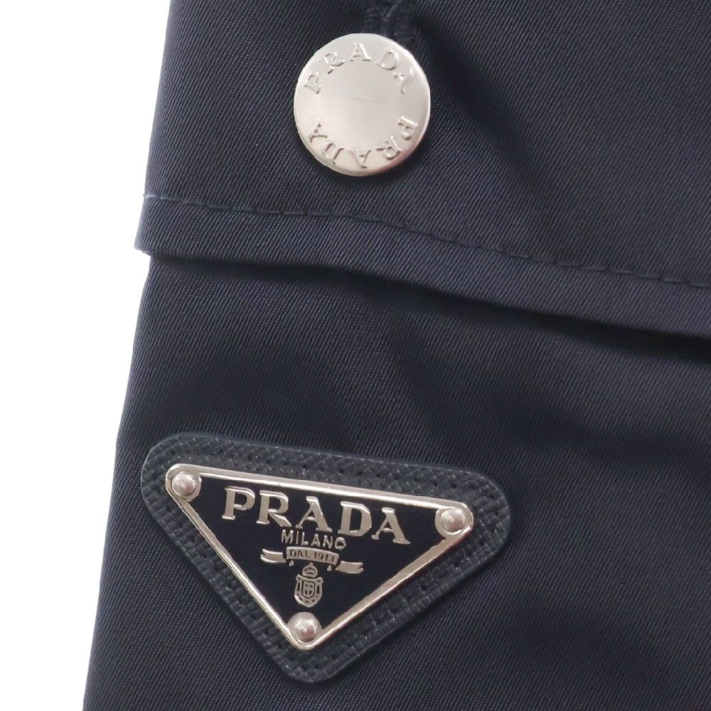 PRADA (プラダ) 23SS RE-NYLON三角プレートカーゴハーフパンツ