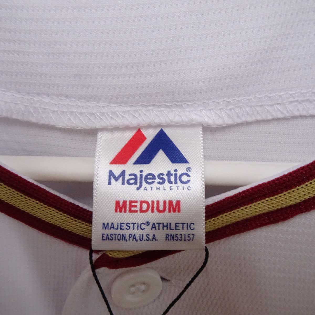 【未使用】マジェスティック 東北楽天ゴールデンイーグルス 2019 ユニフォーム ホーム #3 浅村栄斗 M Majestic Majestic(マジェスティック) / ASAMURA ＃3 浅村栄斗/東北楽天ゴール